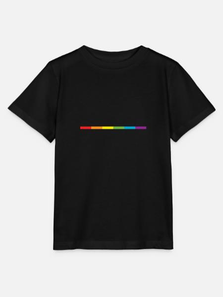 lgtb ohut lippu - Stanley/Stella T-shirt MINI CREATOR til børn - sort