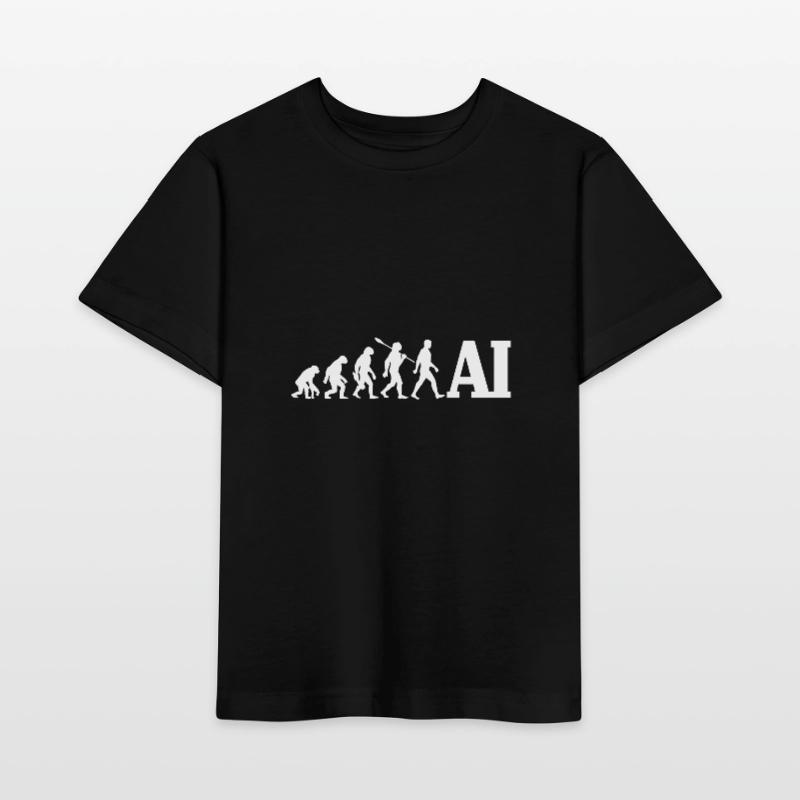 Evolution - Artificial Intelligence - AI Stanley/Stella MINI CREATOR Kids’ T-Shirt