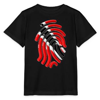Trinidad Flagprint - Stanley/Stella MINI CREATOR Kids’ T-Shirt - black - Front - Mikhail (115cm)