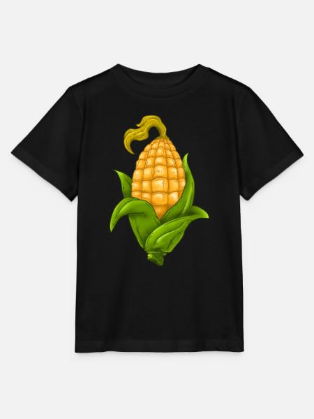 Maiskolben - Stanley/Stella Kinder T-Shirt MINI CREATOR  - Schwarz