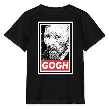VAN GOGH GEHORCHE - Stanley/Stella Kinder T-Shirt MINI CREATOR  - Schwarz - Vorne - Mikhail (115cm)