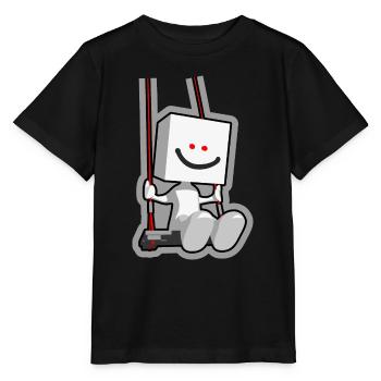 swing - Stanley/Stella MINI CREATOR Kids’ T-Shirt - black - Front - Mikhail (115cm)