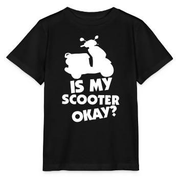 E-Scooter Roller Scooter - T-shirt bio MINI CREATOR Stanley/Stella Enfant - noir - Devant - Mikhail (115cm)