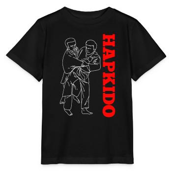 Hapkido-Kampfkunst-Geschenk - Stanley/Stella Kinder T-Shirt MINI CREATOR  - Schwarz - Vorne - Mikhail (115cm)