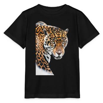 Jaguar - T-shirt bio MINI CREATOR Stanley/Stella Enfant - noir - Devant - Mikhail (115cm)