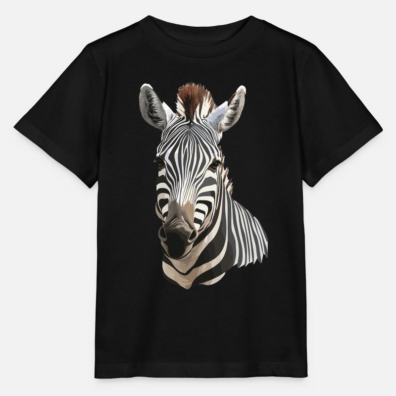 Zebra - Stanley/Stella Kinder T-Shirt MINI CREATOR  - Schwarz