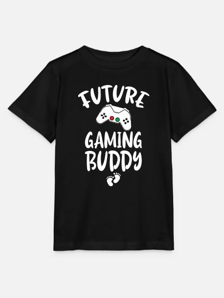 Future Gaming Buddy - Baby - Stanley/Stella Kinder T-Shirt MINI CREATOR  - Schwarz