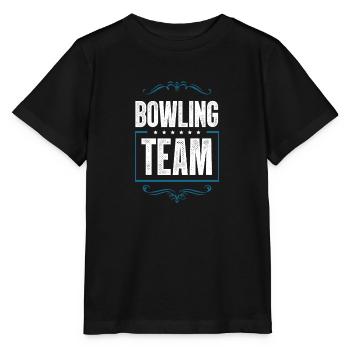 Équipe de bowling - T-shirt bio MINI CREATOR Stanley/Stella Enfant - noir - Devant - Mikhail (115cm)