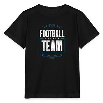 Équipe de football - T-shirt bio MINI CREATOR Stanley/Stella Enfant - noir - Devant - Mikhail (115cm)