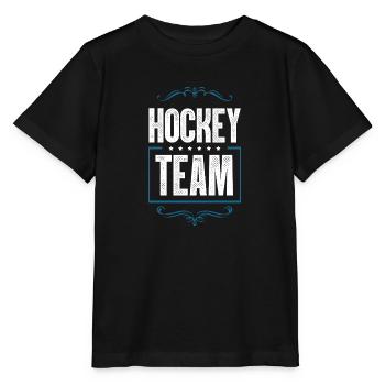 Hockey Team - Stanley/Stella MINI CREATOR Kids’ T-Shirt - black - Front - Mikhail (115cm)
