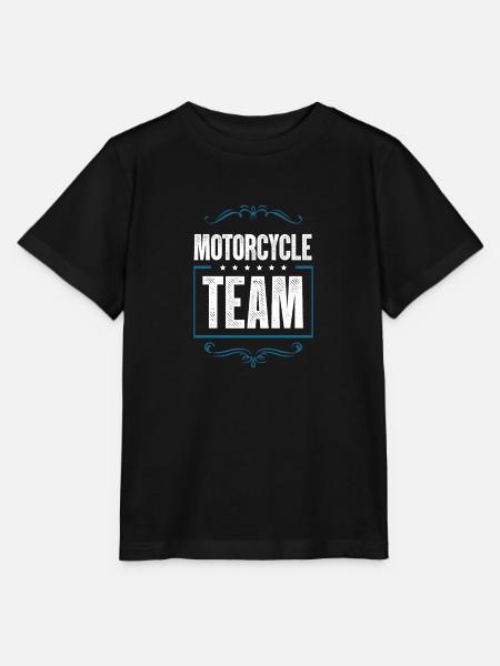 Motorcycle Team - Stanley/Stella Kinder T-Shirt MINI CREATOR - Schwarz