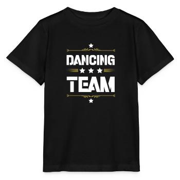 Dancing Team - Stanley/Stella Kinder T-Shirt MINI CREATOR  - Schwarz - Vorne - Mikhail (115cm)