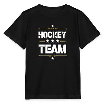 Hockey Team - Stanley/Stella MINI CREATOR Kids’ T-Shirt - black - Front - Mikhail (115cm)
