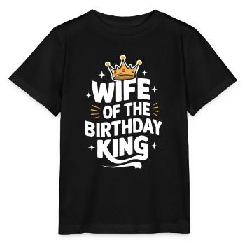 Frau Ehefrau Partnerin Familie Verheiratet - Stanley/Stella Kinder T-Shirt MINI CREATOR  - Schwarz - Vorne - Mikhail (115cm)