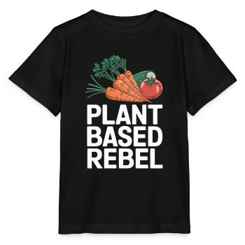 Végétarien Végétalien Végétarien Végétarien - T-shirt bio MINI CREATOR Stanley/Stella Enfant - noir - Devant - Mikhail (115cm)