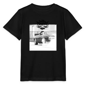 Burnout Chevelle - Stanley/Stella Kinder T-Shirt MINI CREATOR  - Schwarz - Vorne - Mikhail (115cm)