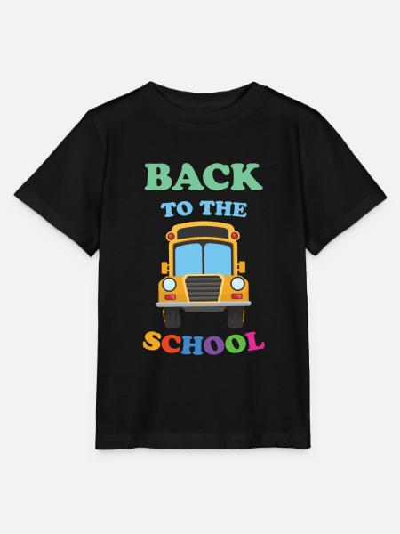 Zurück zur Schule - Stanley/Stella Kinder T-Shirt MINI CREATOR  - Schwarz