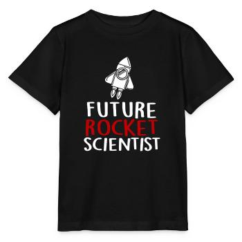 Zukunft Future Rockets Raketen Baby Kinder - Stanley/Stella Kinder T-Shirt MINI CREATOR  - Schwarz - Vorne - Mikhail (115cm)