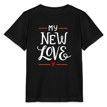 Great Love Große Liebe Neue Liebe Baby Kinder - Stanley/Stella Kinder T-Shirt MINI CREATOR  - Schwarz - Vorne - Mikhail (115cm)