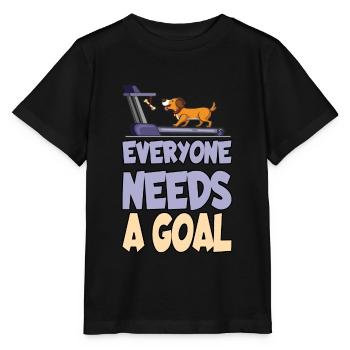 Tout le monde a besoin d’un but - T-shirt bio MINI CREATOR Stanley/Stella Enfant - noir - Devant - Mikhail (115cm)