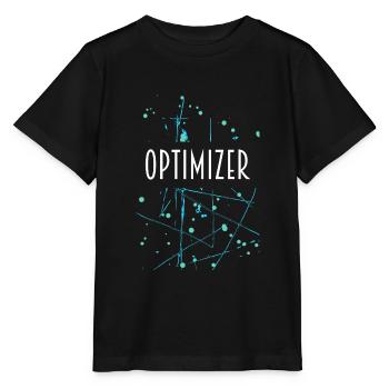 OPTIMIZER D54 25 - Stanley/Stella MINI CREATOR Kids’ T-Shirt - black - Front - Mikhail (115cm)