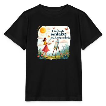 Oil Painting In Nature For Painters And Artists - Stanley/Stella MINI CREATOR Kids’ T-Shirt - black - Front - Mikhail (115cm)