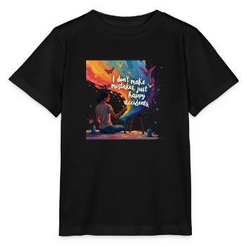Oil Painting In Nature For Painters And Artists - Stanley/Stella MINI CREATOR Kids’ T-Shirt - black - Front - Mikhail (115cm)