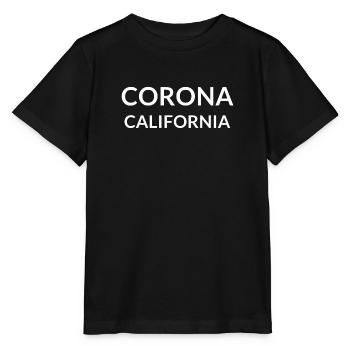 Corona California USA - Stanley/Stella MINI CREATOR Kids’ T-Shirt - black - Front - Mikhail (115cm)