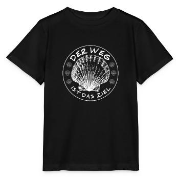 Der Weg ist das Ziel - Stanley/Stella Kinder T-Shirt MINI CREATOR  - Schwarz - Vorne - Mikhail (115cm)