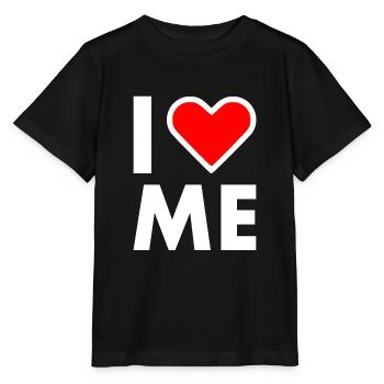 I love me - T-shirt bio MINI CREATOR Stanley/Stella Enfant - noir - Devant - Mikhail (115cm)