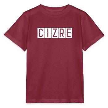 Panneau Aéroport de Cizre - T-shirt bio MINI CREATOR Stanley/Stella Enfant - bordeaux - Devant - Kain (125cm)