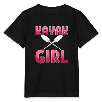 Kayak Kayak - T-shirt bio MINI CREATOR Stanley/Stella Enfant - noir - Devant - Mikhail (115cm)