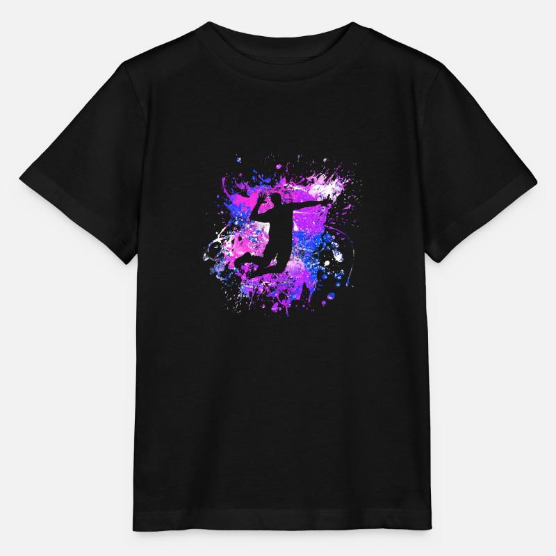 volleyball - Stanley/Stella Kinder T-Shirt MINI CREATOR - Schwarz