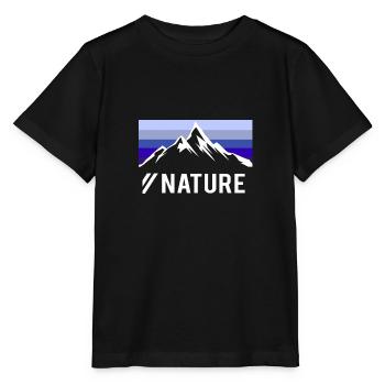 nature - Stanley/Stella MINI CREATOR Kids’ T-Shirt - black - Front - Mikhail (115cm)