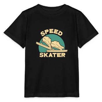 Patineur de vitesse conçoit - T-shirt bio MINI CREATOR Stanley/Stella Enfant - noir - Devant - Mikhail (115cm)