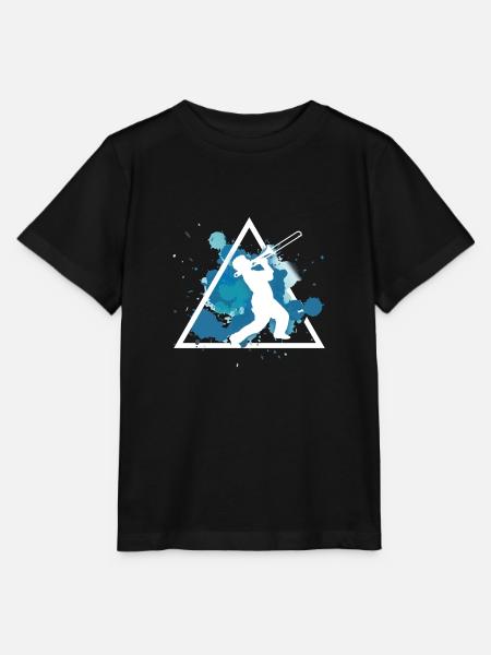 posaune - Stanley/Stella Kinder T-Shirt MINI CREATOR - Schwarz