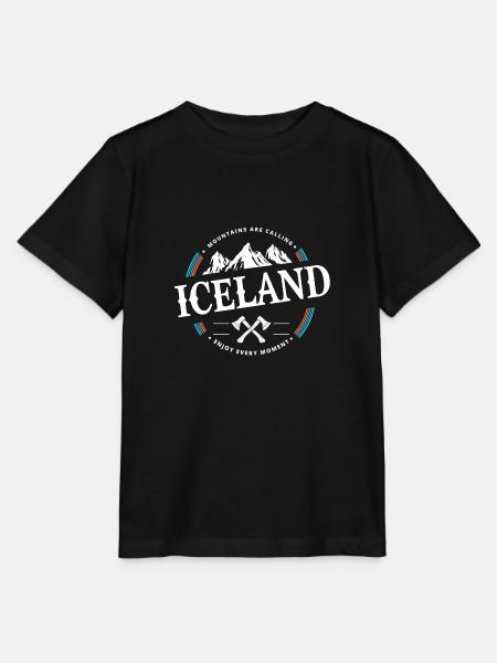 island - Stanley/Stella Kinder T-Shirt MINI CREATOR - Schwarz