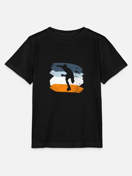inlineskating - Stanley/Stella Kinder T-Shirt MINI CREATOR - Schwarz