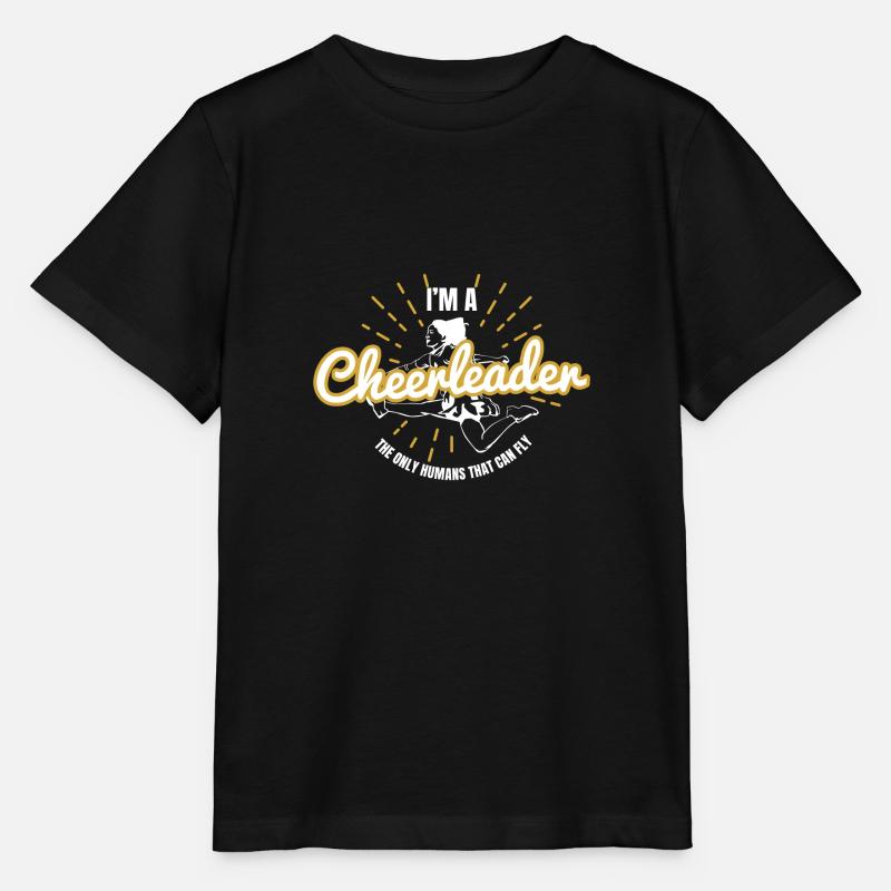 Cheerleader Cheer - Stanley/Stella Kinder T-Shirt MINI CREATOR  - Schwarz