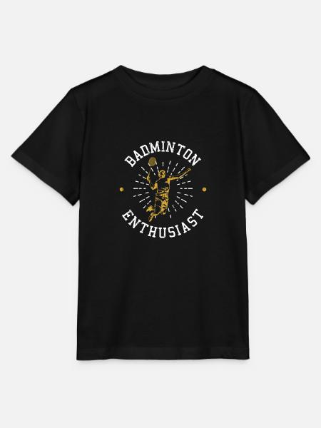 Badminton - Stanley/Stella Kinder T-Shirt MINI CREATOR  - Schwarz