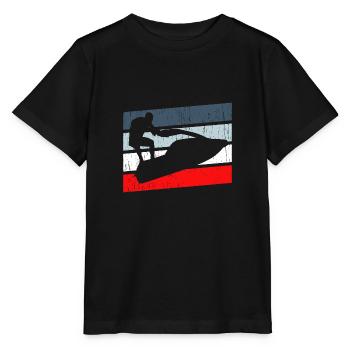 Jet Ski - T-shirt bio MINI CREATOR Stanley/Stella Enfant - noir - Devant - Mikhail (115cm)