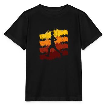 Joggen - Stanley/Stella Kinder T-Shirt MINI CREATOR  - Schwarz - Vorne - Mikhail (115cm)