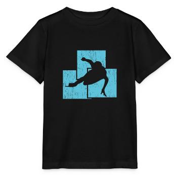 Produit de patinage de vitesse - T-shirt bio MINI CREATOR Stanley/Stella Enfant - noir - Devant - Mikhail (115cm)