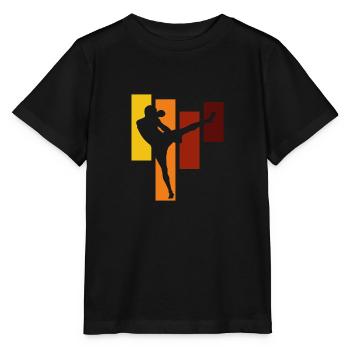 Kickboxing - Stanley/Stella MINI CREATOR Kids’ T-Shirt - black - Front - Mikhail (115cm)