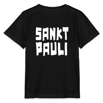SANKT PAULI - Stanley/Stella Kinder T-Shirt MINI CREATOR  - Schwarz - Vorne - Mikhail (115cm)