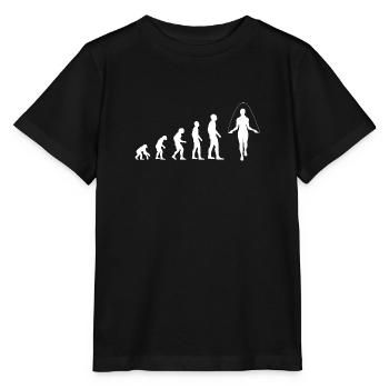 Corde à sauter Evolution Corde à sauter - T-shirt bio MINI CREATOR Stanley/Stella Enfant - noir - Devant - Mikhail (115cm)