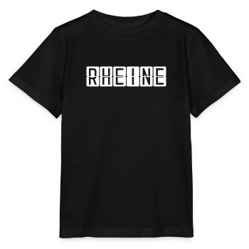 Rheine Flughafentafel - Stanley/Stella Kinder T-Shirt MINI CREATOR  - Schwarz - Vorne - Mikhail (115cm)