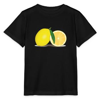 lemon - Stanley/Stella MINI CREATOR Kids’ T-Shirt - black - Front - Mikhail (115cm)