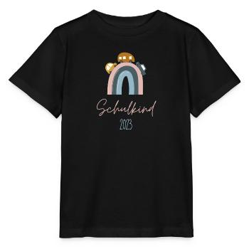 Schulkind Schulanfänger 2023 - Stanley/Stella Kinder T-Shirt MINI CREATOR  - Schwarz - Vorne - Mikhail (115cm)