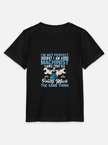 Funny Machinist Machine Operator - Stanley/Stella Kinder T-Shirt MINI CREATOR  - Schwarz